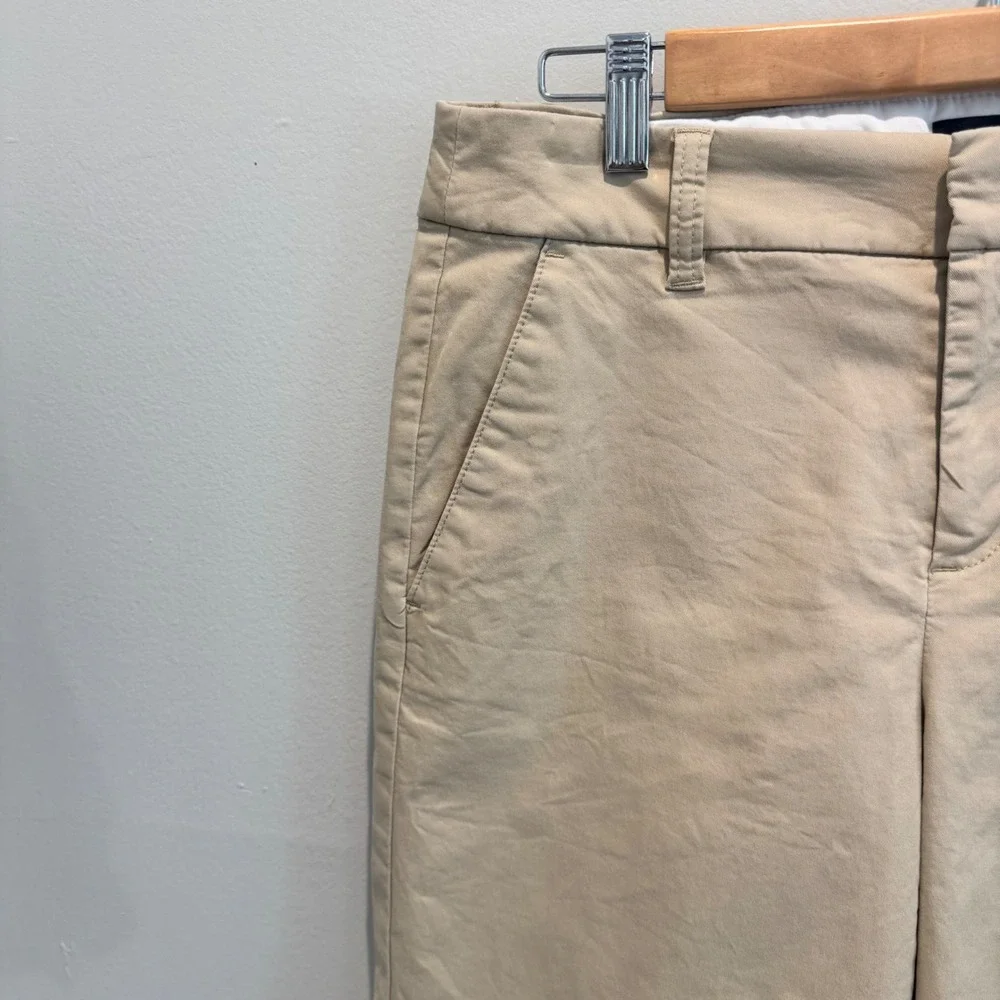 J.Crew Khaki Chino Bermuda Shorts Classic Summer Essential | Size 6